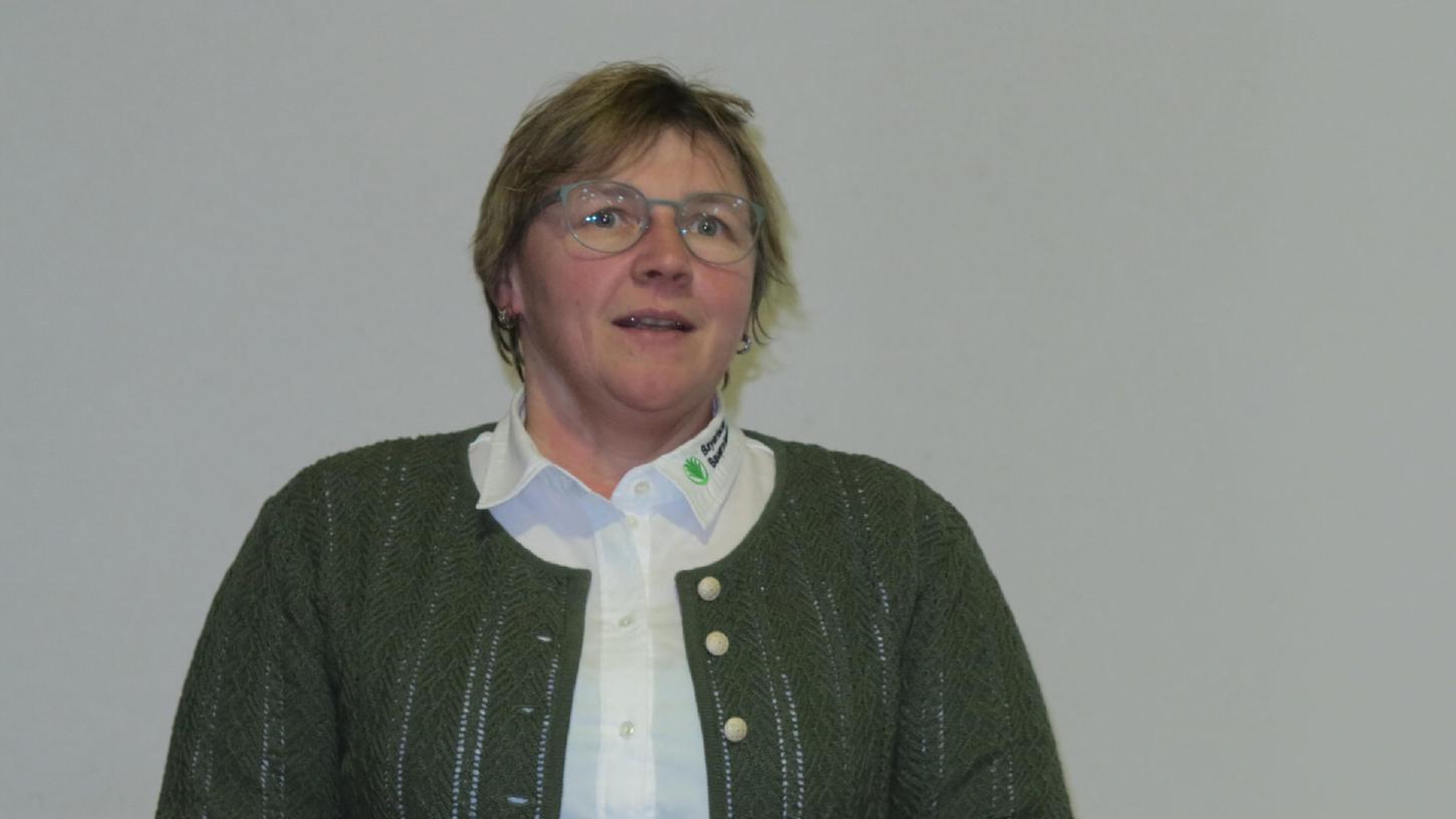 Anita Popp, die neue Kreisbäuerin, gehörte zu den Referenten in Haundorf.