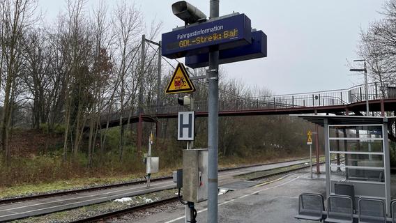 Sechs Tage Streik bei der Bahn: Diese Züge fahren von Neustadt/Aisch und Windsheim - und diese nicht