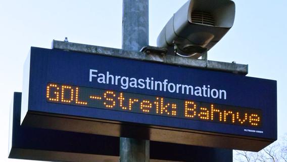 GDL-Streik: So fahren die S-Bahnen und Züge im Nürnberger Land