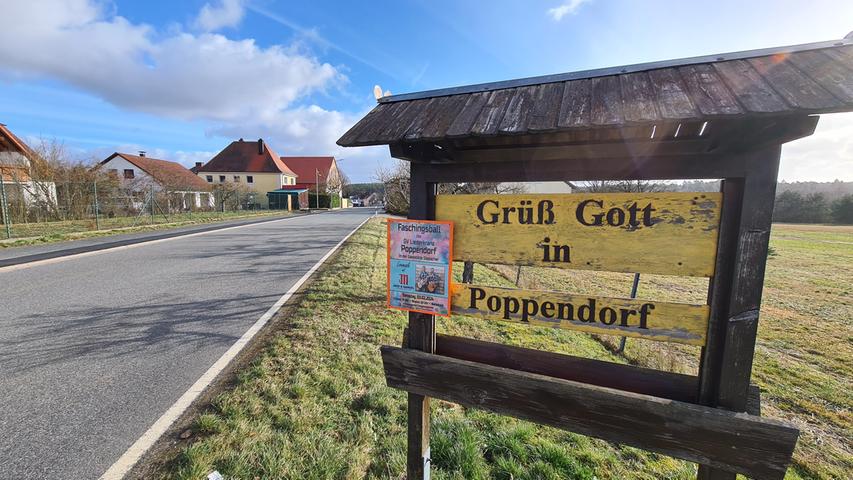 Poppendorf zählt rund 360 Einwohner.