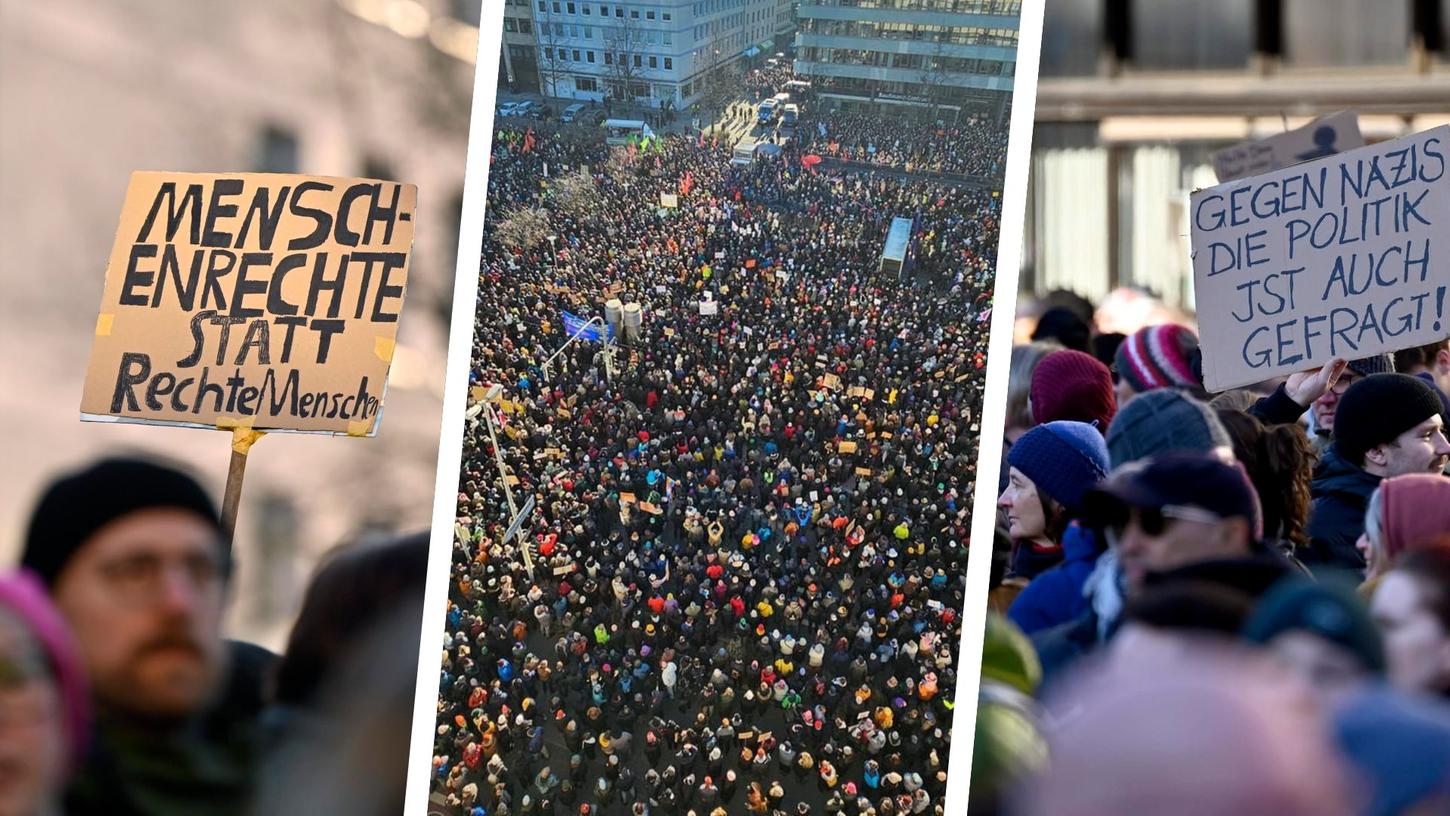 Bayernweit haben am vergangenen Wochenende nach Polizeieinschätzung bereits um die 130.000 Menschen ein Zeichen für Zusammenhalt und Toleranz in der Gesellschaft gesetzt. 