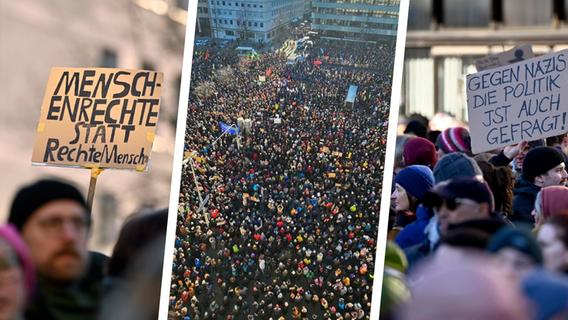 Franken macht mobil gegen rechts: Hier wird in den nächsten Tagen protestiert
