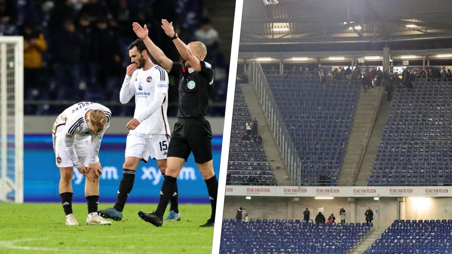 FCN-Ultras blieben dem Spiel in Hannover trotz Anreise am Ende fern.