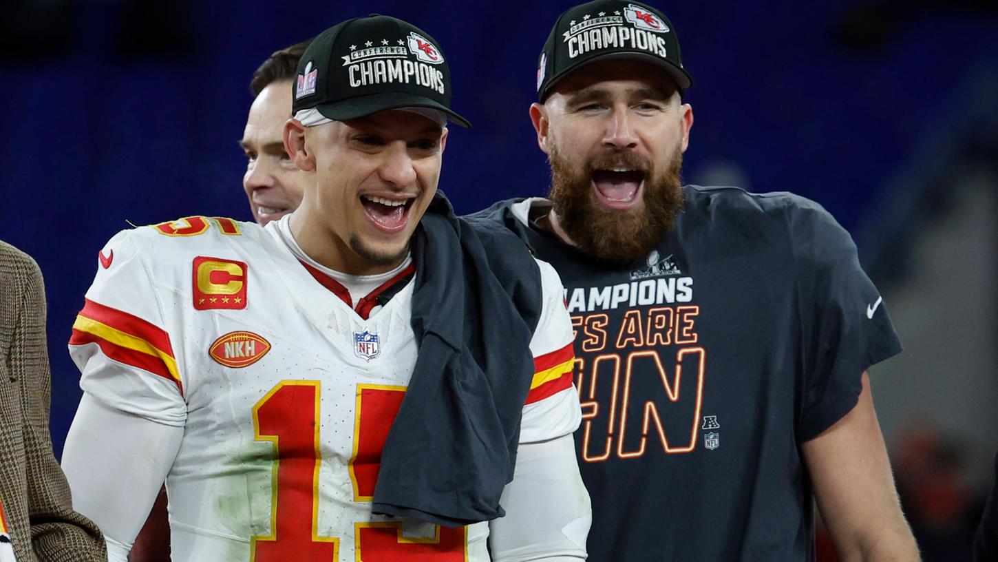 Sie haben es schon wieder getan: Patrick Mahomes und Travis Kelce stehen nach dem Sieg im Vorjahr erneut im Super Bowl. Zum vierten Mal in den vergangenen fünf Jahren ist den Kansas City Chiefs der Einzug gelungen.