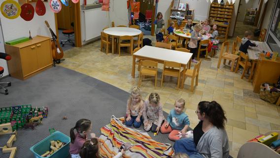 Ausweichquartier ist Traumlösung: So gefällt es dem Kindergarten Laubenzedel in der Bank-Filiale