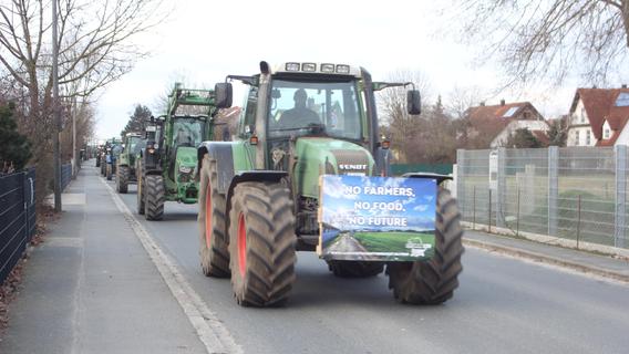 Protestaktion: Landwirte machen am Mittwoch vier Autobahnauffahrten im Nürnberger Land dicht