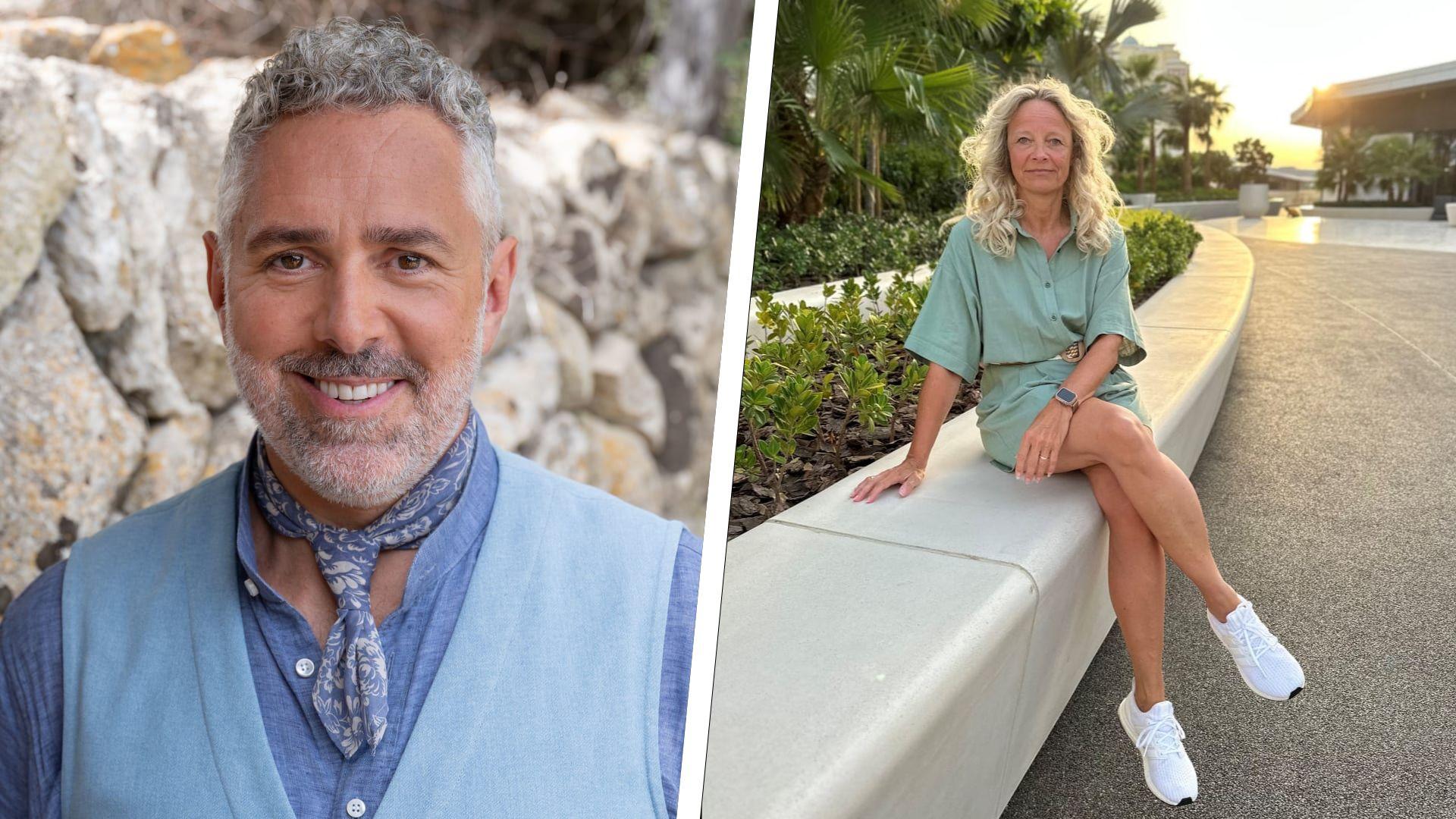 Collage Roland Trettl und Sylvia Offt