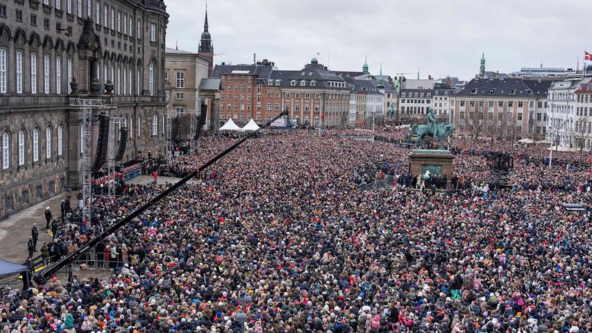 König Frederik Thronwechsel war eine berührende Erfahrung