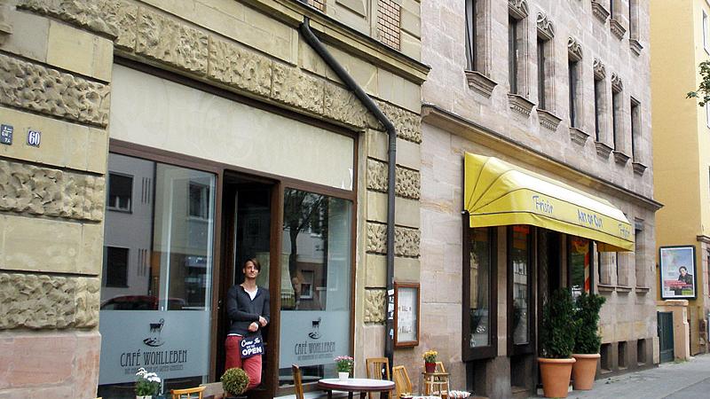 Italienisches Straßencafé-Flair: Die Bewohner von Maxfeld genossen jetzt sechs Jahre lang das Angebot des Wohlleben.