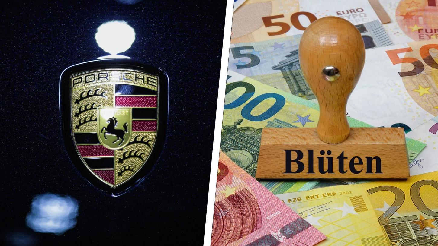 Ein 54-Jähriger versuchte im Kreis Ansbach einen Porsche mit Falschgeld zu bezahlen. (Symbolbild) 