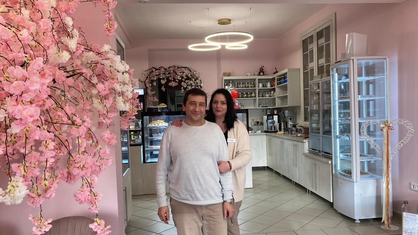 Christina Kaloumenou und Georgios Aslanidis sind stolz auf den neuen eigenen Laden.