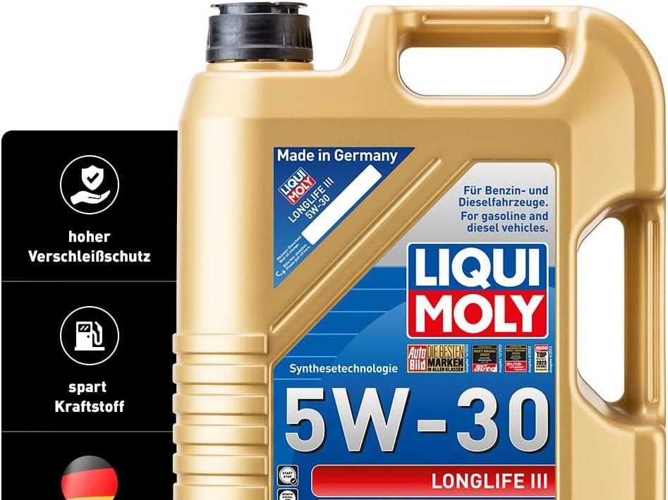 Liqui Moly schlägt Castrol Edge: Dieses Motoröl 5W-30 Longlife ist  -Topseller - 41 % Rabatt!