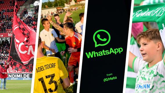 Club, Kleeblatt und Amateurfußball auf WhatsApp: News direkt aufs Handy
