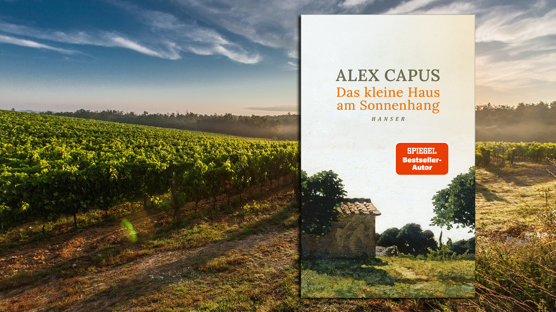 Alex Capus stimmt in seinem Büchlein "Das kleine Haus am Sonnenhang" ein leises Lied auf die Genügsamkeit an. Das Steingebäude, das der Schweizer in den 1990er Jahren in Italien billig kaufte, bot seiner Liebe, dem Schreiben, und später sogar einem Siebenschläfer ein Dach. Die Lektüre vermittelt die heitere Ahnung, dass die Welt auch gut sein kann. Unvoreingenommen im Licht des Südens betrachtet. (Hanser, 22 Euro) Christian Mückl