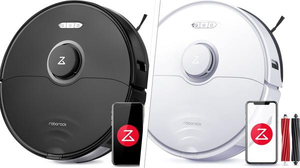 Den Saugroboter gibt es in zwei Farbvarianten.