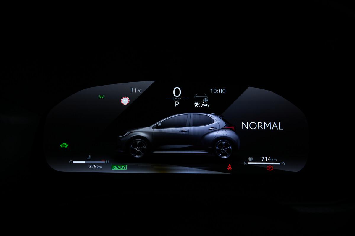 Die Fahrmodi heißen Eco, Normal und Sport.