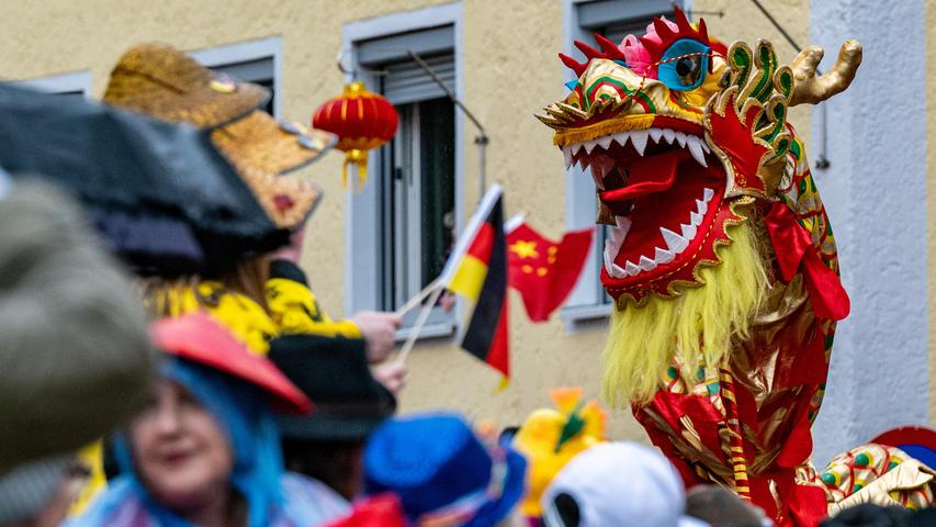 Kille wau! 50 tolle Bilder vom Chinesenfasching 2024 in Dietfurt