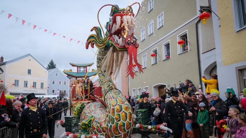 Trotz aller Kontroversen - So feierte Dietfurt den Chinesenfasching 2024