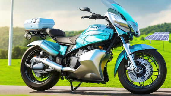 Brennstoffzellen-Motorrad Hydrocycle: Wasserstoff im Tank
