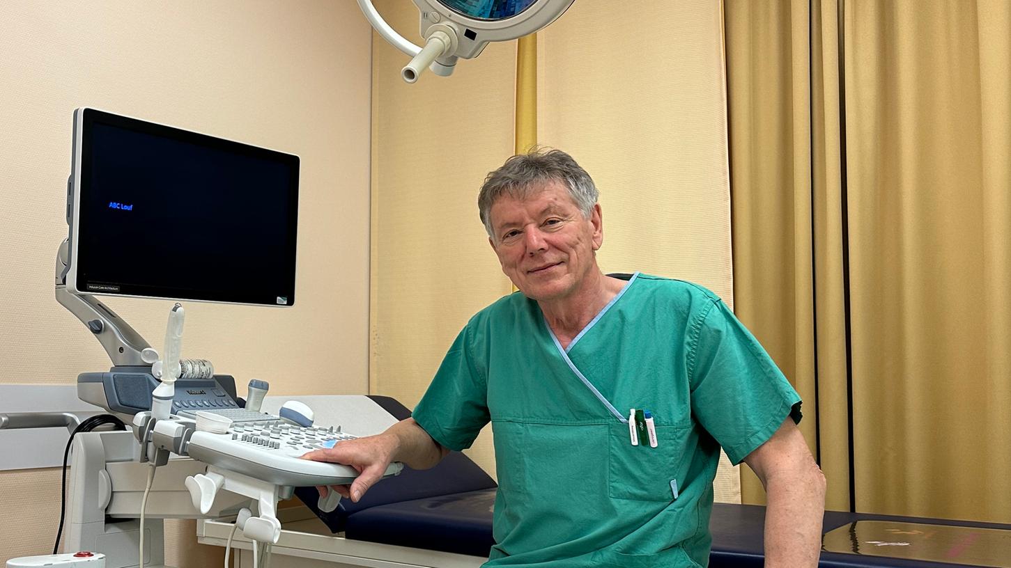 Bekannter Laufer Gynäkologe: Dr. Gerhard Röhrer steht auch mit 71 noch ...