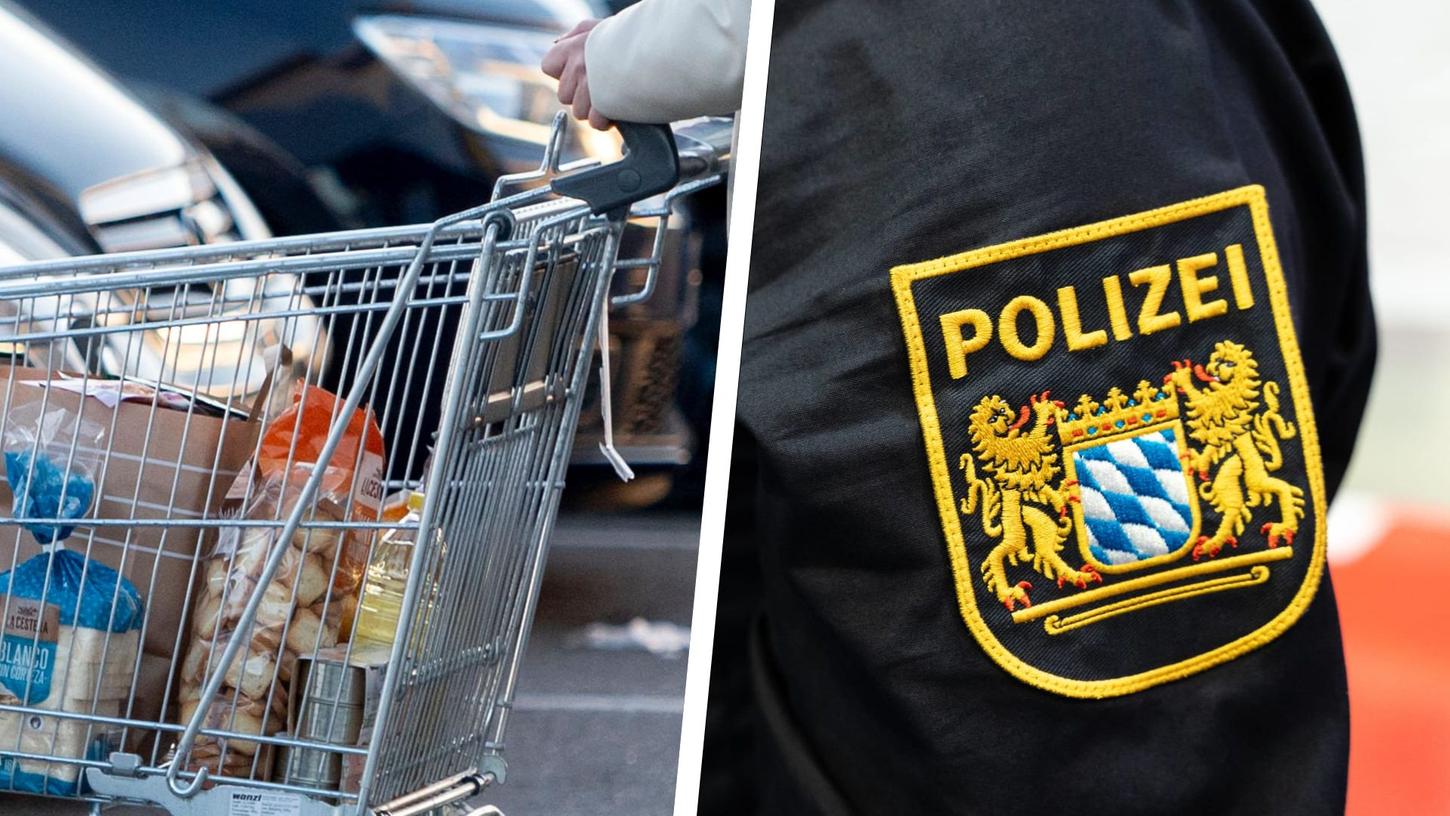 Eine Polizeistreife musste am  späten Freitagnachmittag auf einen Supermarktparkplatz in Herzogenaurach ausrücken. Der Grund: ein vermeintlicher Unfall.