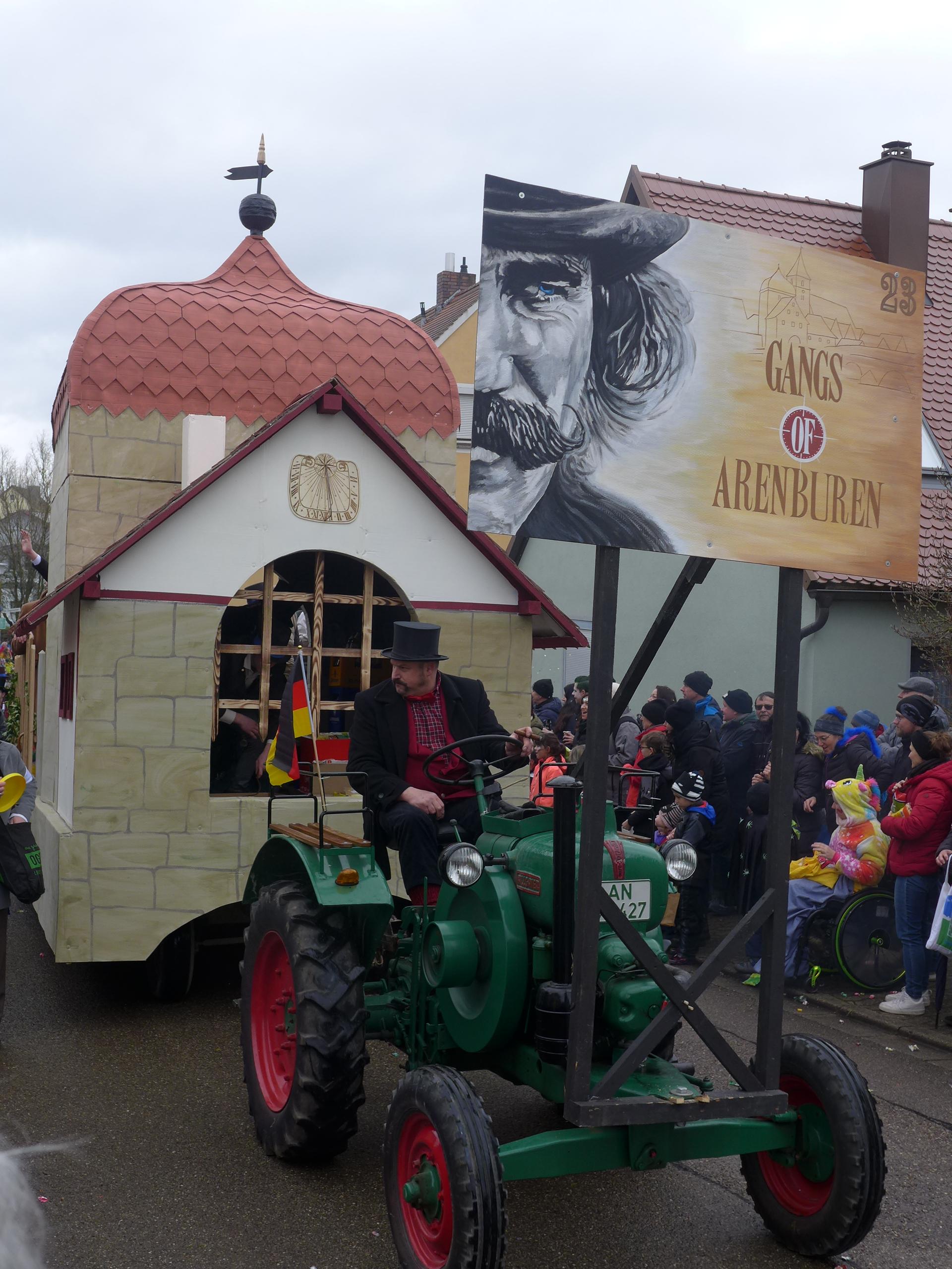 Zurück in die 1920er Jahre ging es mit den Gangs of Arenburen. 