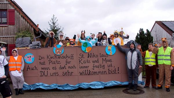 Das Kirchenschiff der Ministranten von St. Nikolaus hat tierisch gute Unterhaltung zu bieten.