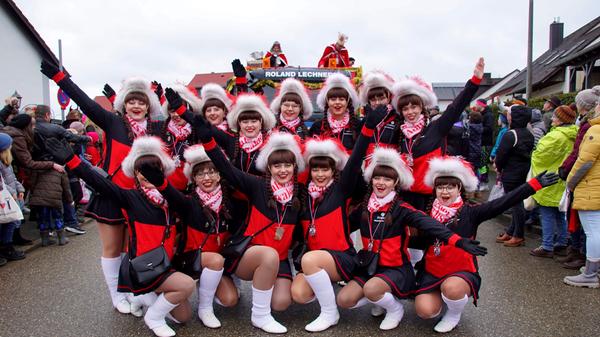 Die Prinzengarde zeigte sich von ihrer besten Seite.