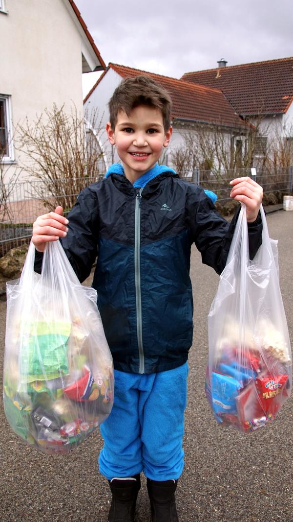 Für diesen kleinen Teilnehmer hat sich der Umzug richtig gelohnt.