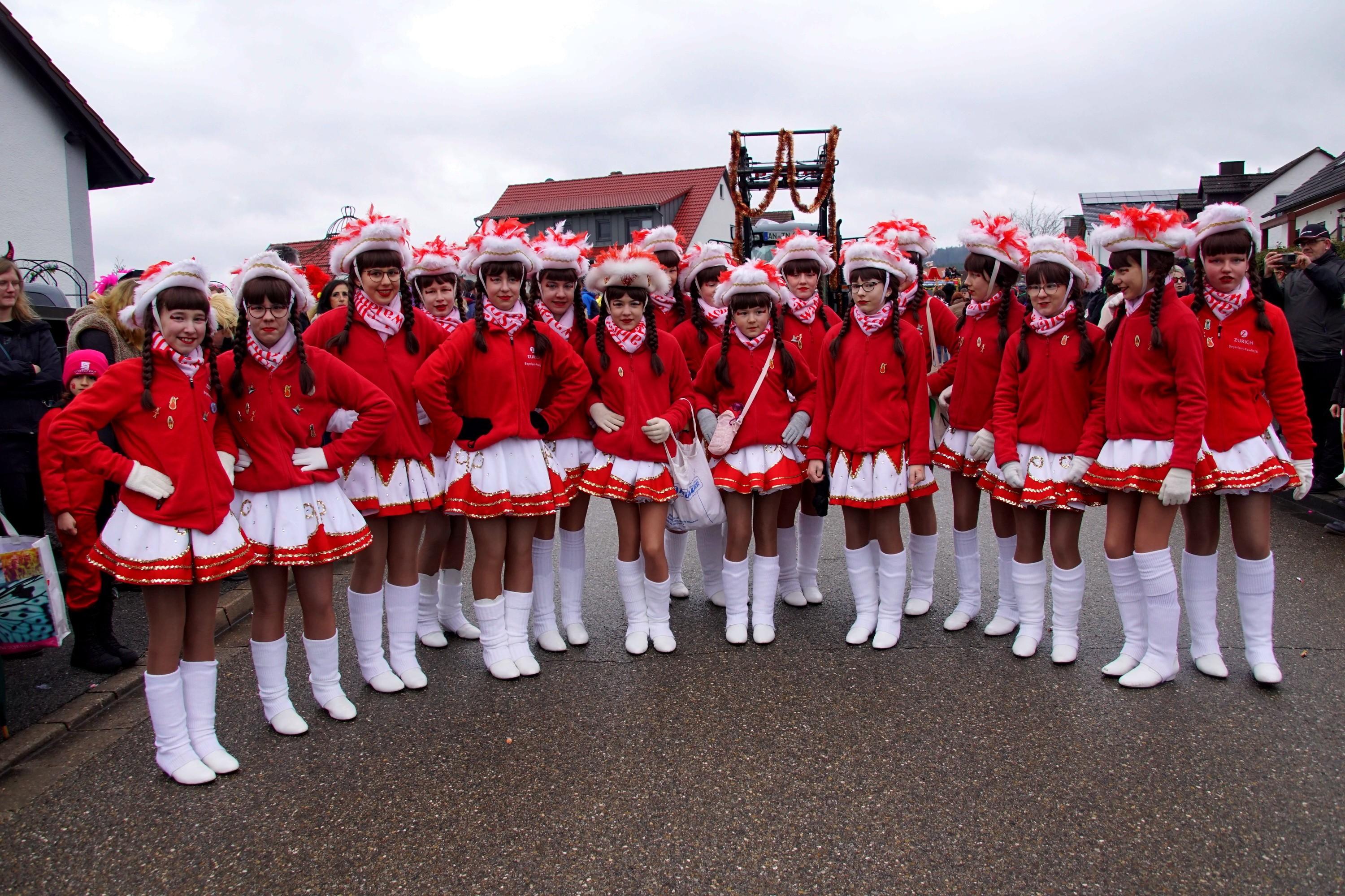 Die Prinzengarde zeigte sich von ihrer besten Seite.