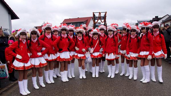 Die Prinzengarde zeigte sich von ihrer besten Seite.
