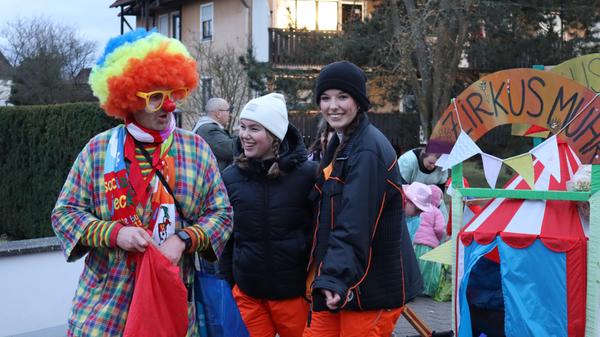 Einen Clown gefrühstückt haben wohl nicht nur die Zuschauer.