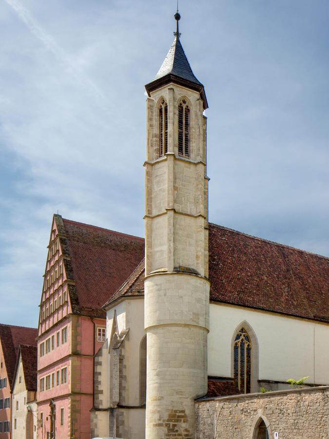 Heilig-Geist-Spital im Süden von Rothenburg ob der Tauber