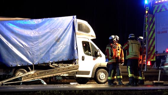 Vier Verletzte: Falschfahrer verursacht Unfall auf A3 zwischen Nürnberg und Erlangen