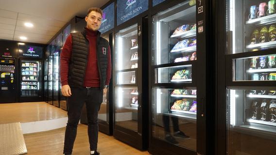 Knapp einen Monat nach der Eröffnung: So läuft Fürths erster Automatenladen "24Sieben-Shop"