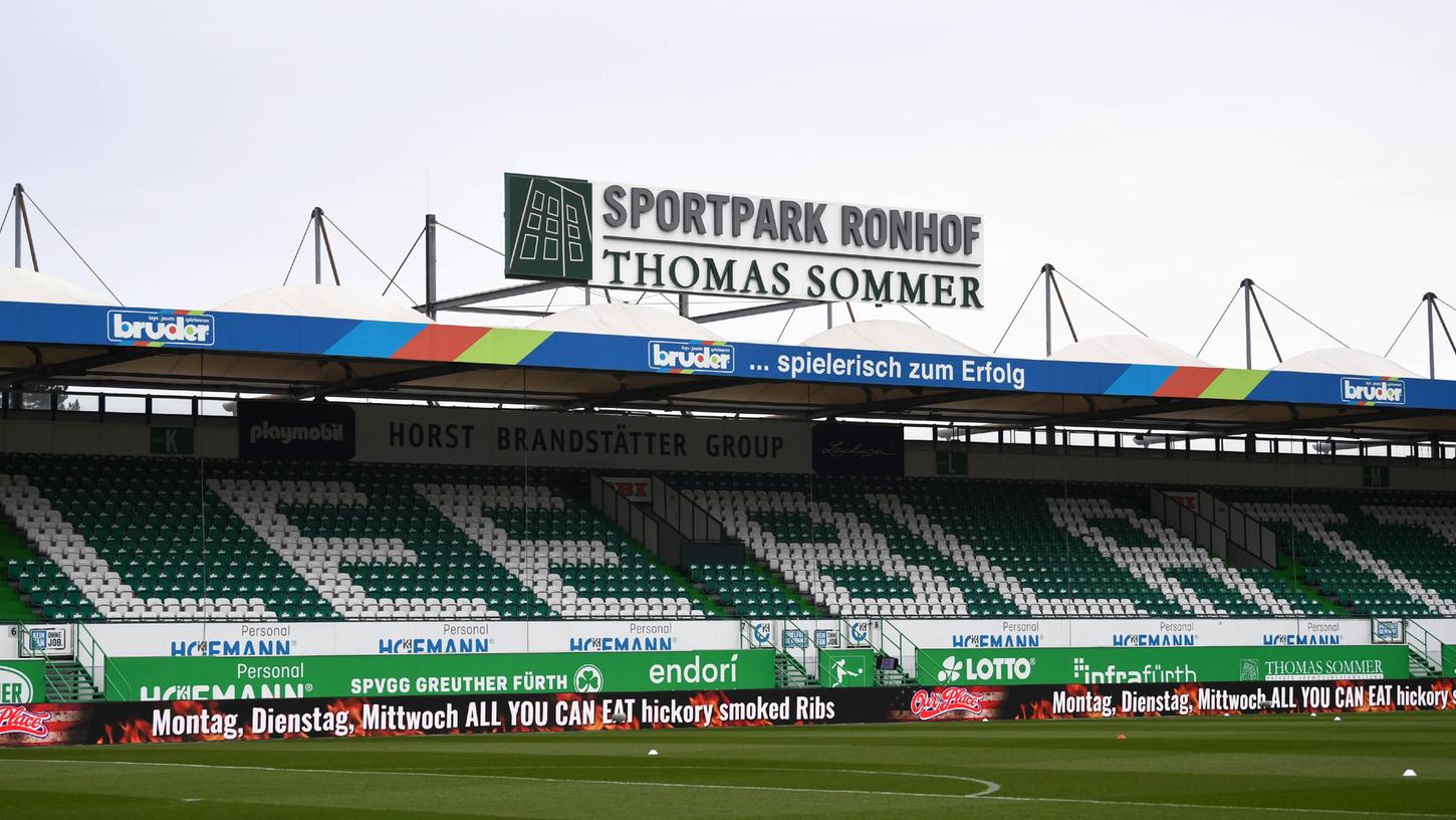 Im Fürther Sportpark Ronhof steigt am Sonntagnachmittag (13.30 Uhr) das 272. Frankenderby zwischen der SpVgg Greuther Fürth und dem 1. FC Nürnberg.