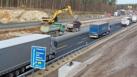 Sechsstreifiger A6-Ausbau bei Schwabach, künftig bis Lichtenau und Ansbach: Das sind die Pläne