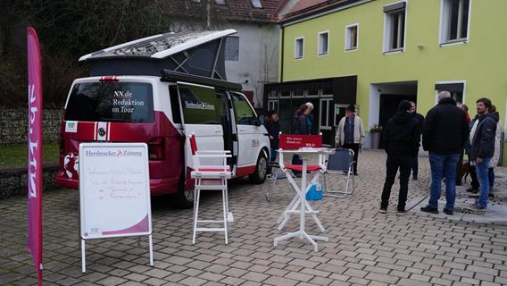 Letzter Stopp Neuhaus in der Frankenpfalz: So war die NN-Bus-Tour