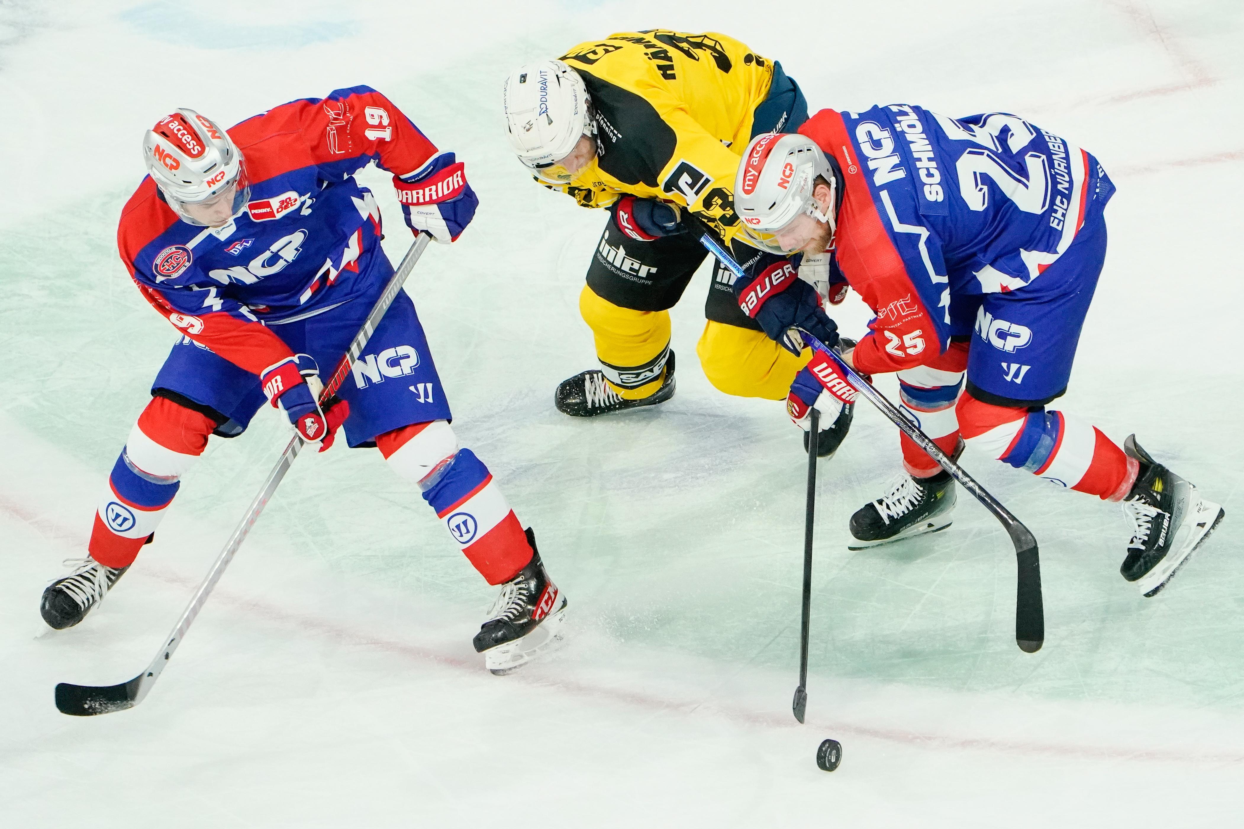 Mannheim 3, Nürnberg Ice Tigers 2: Nach Penalty-Schießen gibt es nach ...