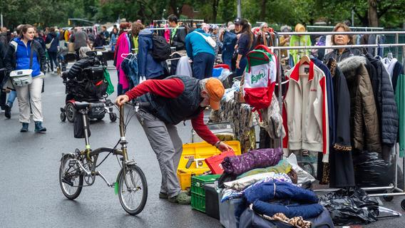 Flohmarkt in Erlangen: Hier können Sie dieses Wochenende einkaufen gehen