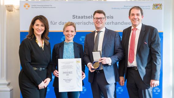 Bäcker-Oscar für Bäckerei Konditorei Böhm in Uttenreuth: Zum vierten Mal Staatsehrenpreis erhalten
