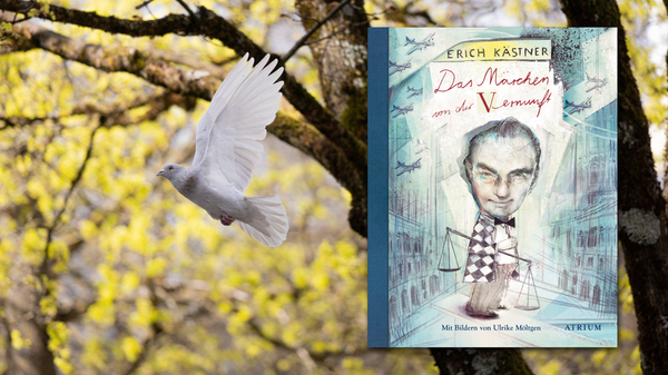 Der nette ältere Herr alias Erich Kästner hätte da 'ne Idee: Warum das ganze Geld, das ein Krieg kostet (von den vielen Leben zu schweigen), nicht lieber vorab in den Frieden des Volkes stecken, ins kleine Glück mit Häuschen im Grünen und so...? Kostet keinen Cent mehr! "Das Märchen von der Vernunft" ist leider hochgradig aktuell. Neben einigen Gedichtbänden bringt der Atrium Verlag zum Kästner-Jubiläum nun auch diese Geschichte neu und schön heraus - feingliedrig illustriert von der begabten Ulrike Möltgen. Bücher kaufen, keine Waffen! (Atrium, 14 Euro) Wolf Ebersberger
