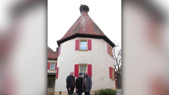Seit Jahrhunderten in Familienbesitz: Wie der Gunzenhäuser Storchenturm zu seinem Namen kam
