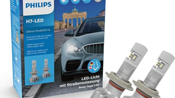 Die Scheinwerferlampen besitzen natürlich eine Straßenzulassung.