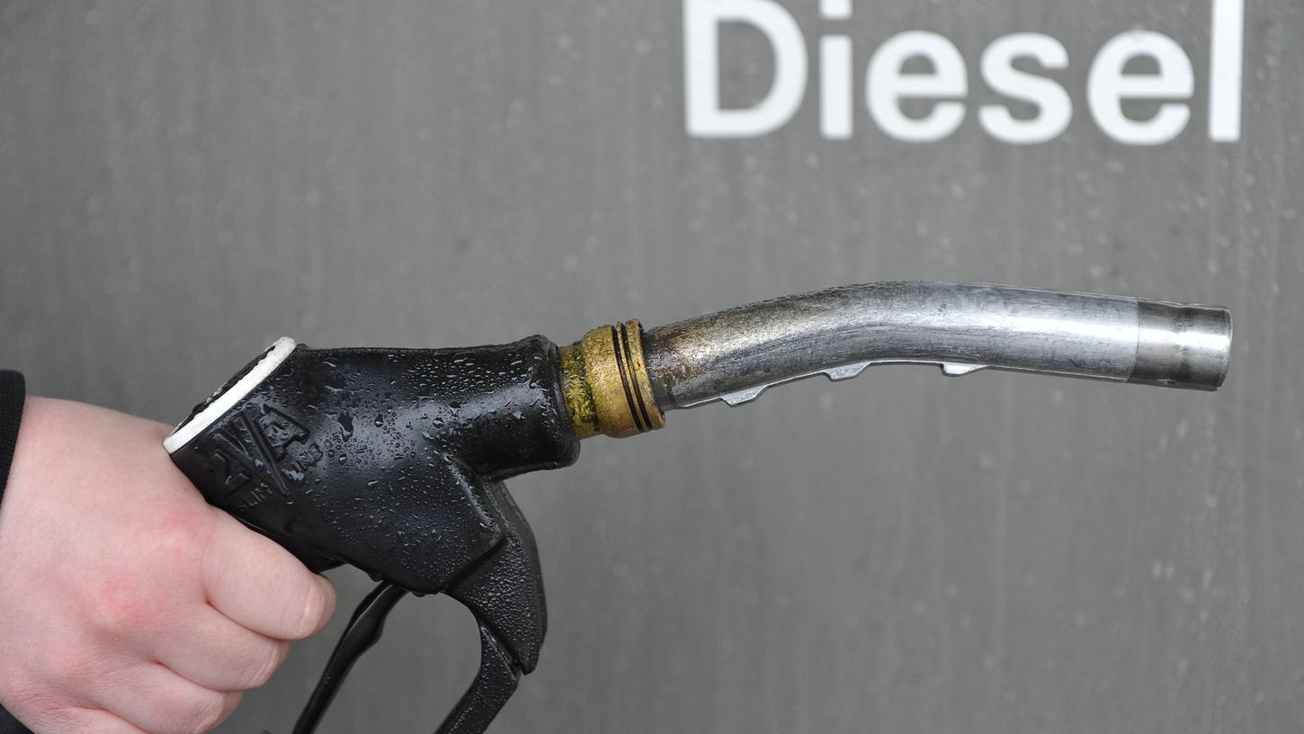 Auch in der Region sind die Dieselpreise im Schnitt gesunken. 