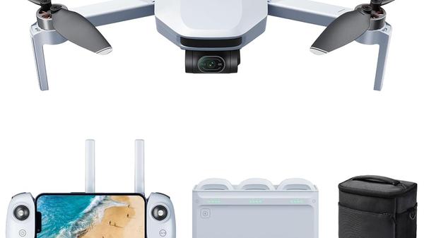 Die Drohne verfügt über ein 3-Achsen-Gimbal zur Bildstabilisierung .