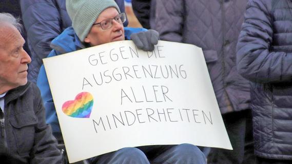 Klares Nein zu Rechtsextremismus in Auerbach: 700 Menschen bei Kundgebung
