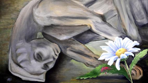 Frauen malen gegen den Schmerz: Diese Ausstellung zum Ukraine-Krieg erschüttert in Fürth
