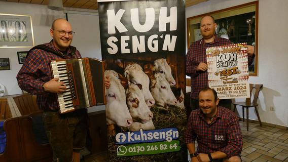 "Verwandte Musikanten": Wie die Band Kuhseng'n aus der Fränkischen Schweiz zu ihrem Namen kam