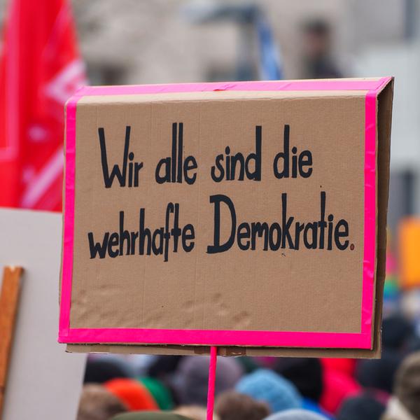 Demonstrationen gegen Rechtsextremismus